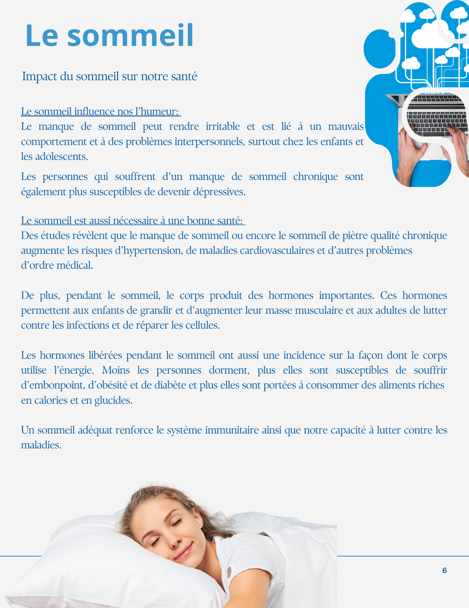Le sommeil