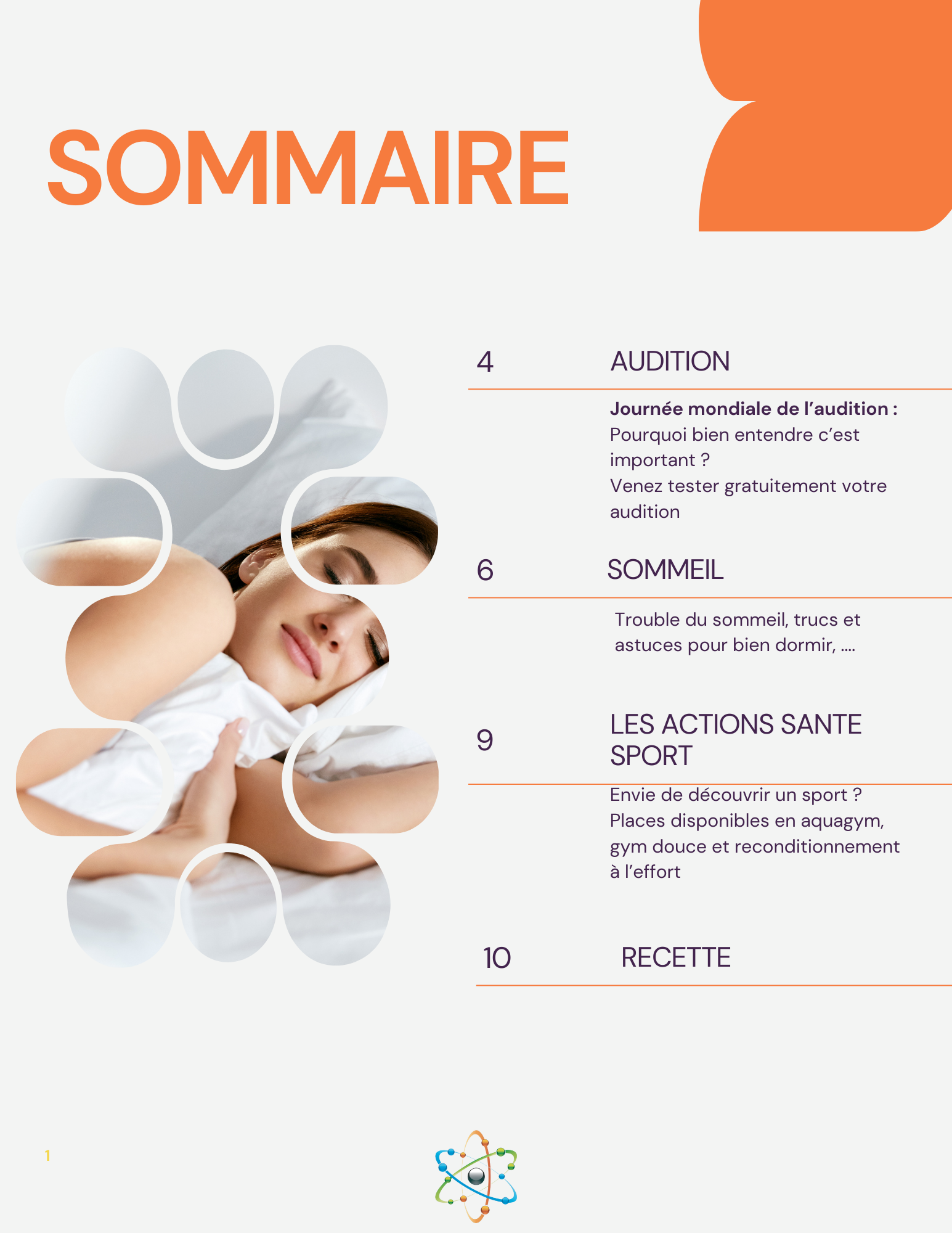 P2 Table des matières