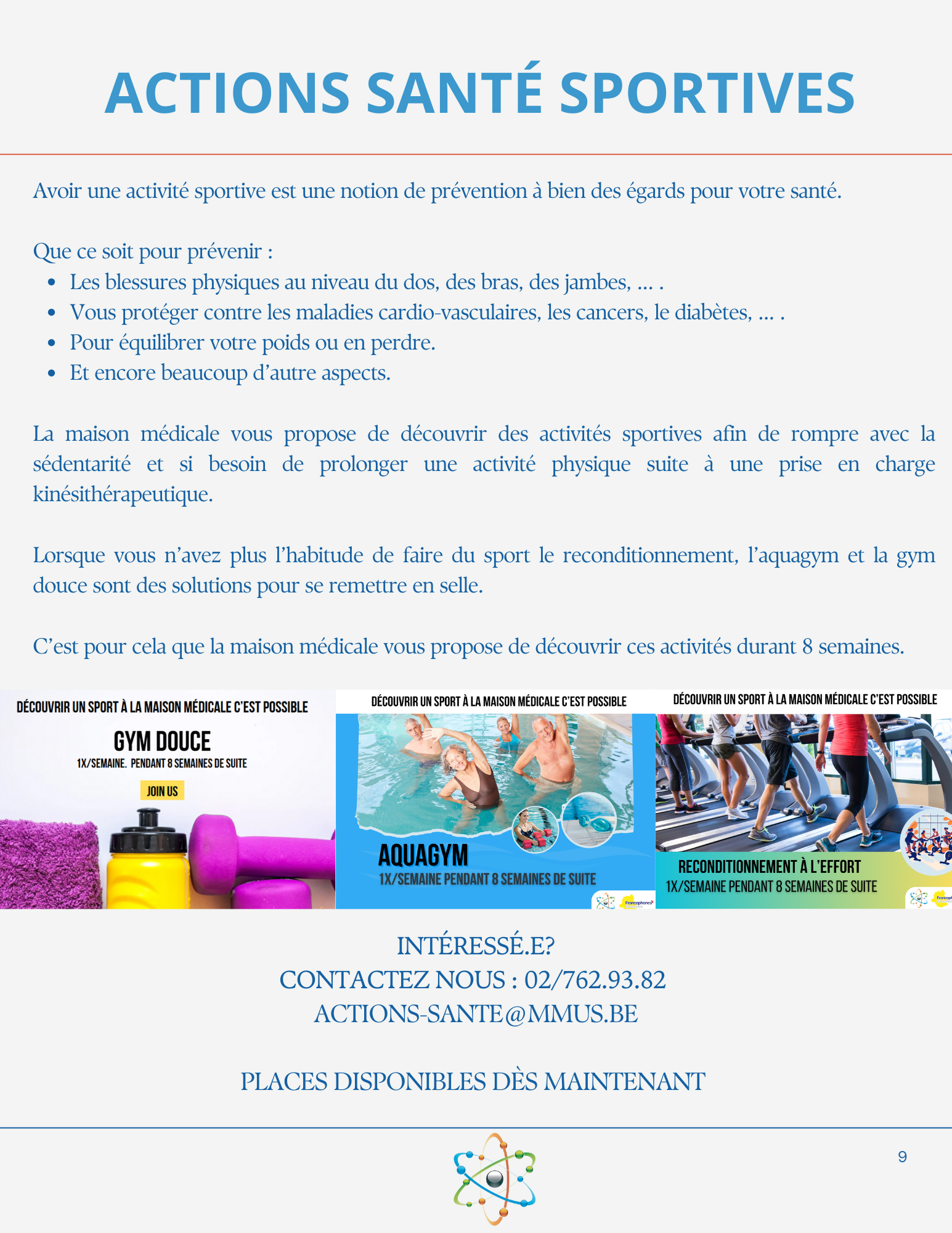 P7 actions santé sportives